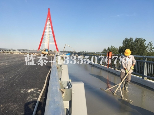 臨沂祊河大橋：輕砂泡沫混凝土（設計強度5.0Mpa）
